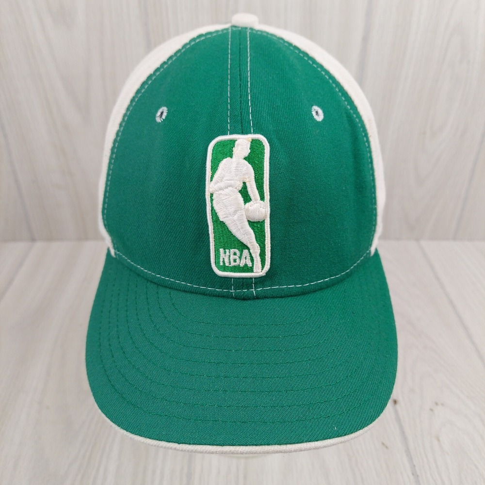 New Era Boston Celtics Hat Mens 7 1/2 Green White Vintage NBA 59FIFTY Fitted Cap